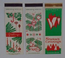3 Seasons Greetings Matchbook Cover picture