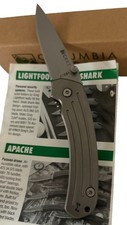 Vintage CRKT 7501 S-2 ATS-34 6AL-4V Titanium Frame Lock Knife NOS Box picture