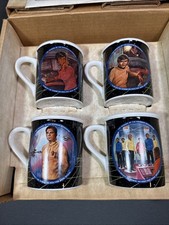 Vintage Star Trek 1983 Cups /Mug Kirk, Chekov, Uhura and Crew HamiltonCollection picture