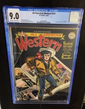 All-American Western #103. CGC 9.0. Johnny Thunder. 1st Western Issue. 1948. picture