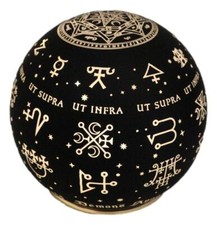 Wicca Occultic Angels And Demons Sigils Of Divine And Demonic LED Globe Light picture