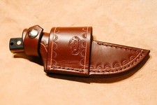 Custom Leather Crossdraw Sheath for Schrade Sharpfinger 152OT picture
