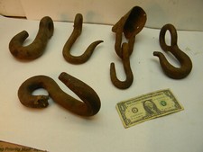 51-28-A, Blacksmith Forged Hooks; Early American industry picture