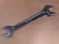 Vintage Double Open End Wrench 24mm & 19mm DIN895 - Chrome - Router Collets picture