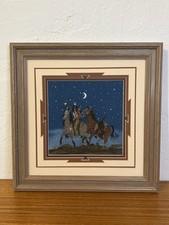 Vintage Navajo Sand Painting 