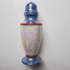 Vintage Noritake Handpainted irridescent Lusterware Art Sugar Shaker picture