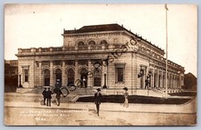 K55/ Schenectady New York RPPC Postcard c1910 New Post Office Sketch 520 picture