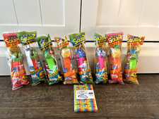 Pez Sourz Dispensers, 2002 Vintage, Retired, 2 Complete Sets, New in package picture