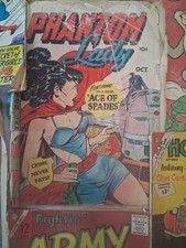 Phantom Lady 1948 Issue 20  And  More. Golden Age Comics. picture