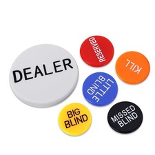 GSE Games & Little Blind/Big Blind/Missed Blind/Kill/Reserve/Dealer Button picture