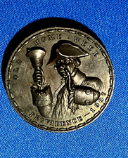 ANTIQUE BRASS 1907 OLD HOME WEEK MEDALLION PROVIDENCE RI picture