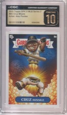 2022 Topps GPK x MLB Series 2 Alex Pardee Cruz Missile #8A CGC Pristine 10 picture