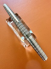 PILOT Fountain Pen Elite Black Steel Grid Nib-F 14K-585 VINTAGE H1080 1980 model picture