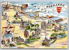 Postcard Normandie Manche France AC7 picture