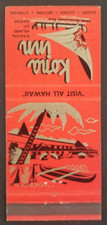 Vintage Kona Inn Hawaii Matchbook Cover picture