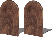 Book Ends,1 Pair Bookends Wood Book Ends Universal Economy Bookend picture
