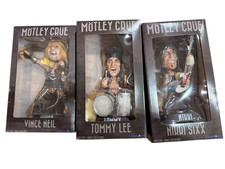 Set Of 3 Nikki, Tommy, Vince Motley Crue bobbleheads picture