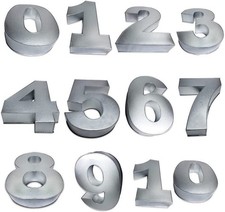 Large Number Cake Tins 0-9 for Baking Pan Birthday Party Wedding Anniversary picture
