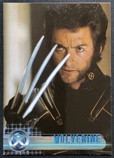Topps 2000 X-Men the Movie Profiles Wolverine Hugh Jackman Live Action Rookie #6 picture