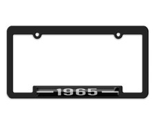 1965 Classic Car & Truck License Plate Frame. Antique Automobile year models.  picture