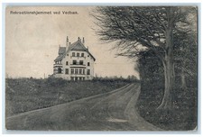 1910 View of The Recreation Home at Vedbaek Denmark Posted Antique Postcard picture