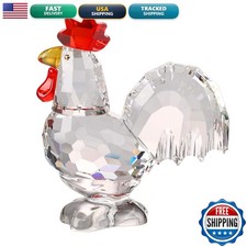 DOJOZ Crystal Rooster Figurine (White) picture