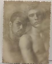 19**Original vintage photo: handsome, attractive man (theme: gay interest) picture
