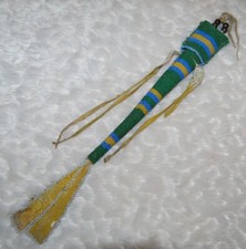 Native American Northern Plains beaded Awl Case sinew sewn 1890-1900, 12