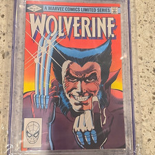 Marvel Comics Wolverine Limited Series #1 1982 CGC 9.6 White Pages picture