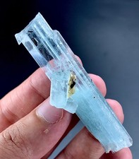110 Carat Raw Natural Aquamarine Crystal specimen from Skardu, Pakistan picture