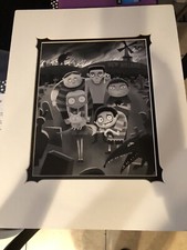 Joey Chou Rare Disneyland Print Tim Burton Frankenweenie 2012 “Dark Night” picture