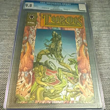 Valiant Turok Dinosaur Hunter #1 GOLD CCG 9.8 picture