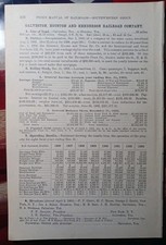 ~1904 Train Report GALVESTON HOUSTON & HENDERSON RAILROAD Vintage Texas Railway picture