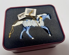 Westland Trail Of The Painted Ponies Penguin Express Ornament *Retired* With Tin picture
