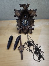 Small West Germany Clock ,  Cuckoo Style working as is picture