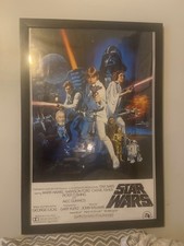 1977 Original Vintage Star Wars Poster   picture