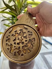 Vintage Antique Brass Astrolabe English Globe Navigation Maritime Astrological picture
