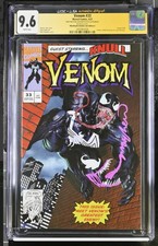 Venom #33 CGC 9.6 JSA Signed & Remarked Mike Mayhew Variant Knull appearance picture