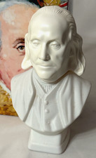 Vintage AVON Benjamin Franklin Bust Aftershave Decanter with the Original Box picture