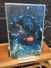 SUPERMAN & BATMAN #7 ORIGINAL VIRGIN VARIANT FRENCH ED. DELL'OTTO  Bu76 picture
