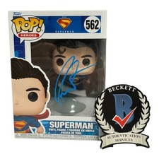 DAVID CORENSWET SIGNED AUTOGRAPH FUNKO POP 562 SUPERMAN BECKETT BAS picture