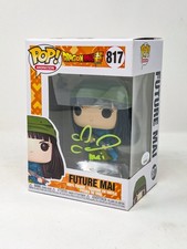 Colleen Clinkenbeard Dragon Ball Z Future Mai #817 Signed Funko Pop JSA picture