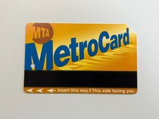 METROCARD MTA NYC Subway Good Condition Collectible  picture
