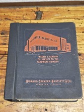 Vintage Hibbard Spencer Bartlett Co. Catalog Stanley Planes Pocket Knives Lures picture