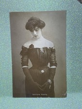 Leonore Harris Beauty Actor Original Edwardian 1907 Photo Postcard RPPC picture