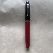 Giant Lylly Figural Fountain Ballpoint Pen - Red & Black - Vintage  picture