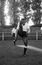 Pele legendary soccer player with Brazilian National team preparin- Old Photo 2 picture