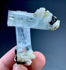 98 Carat Aquamarine Crystal Specimen From Pakistan picture