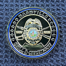 Nashville Metro Police Drill & Ceremony Challenge Coin “Memoria in Aeterna” picture