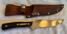 USA Schrade Old Timer 150T 150 Deerslayer Fixed Blade Hunting Knife with Sheath picture